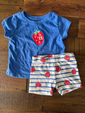 0-6M Strawberry Set