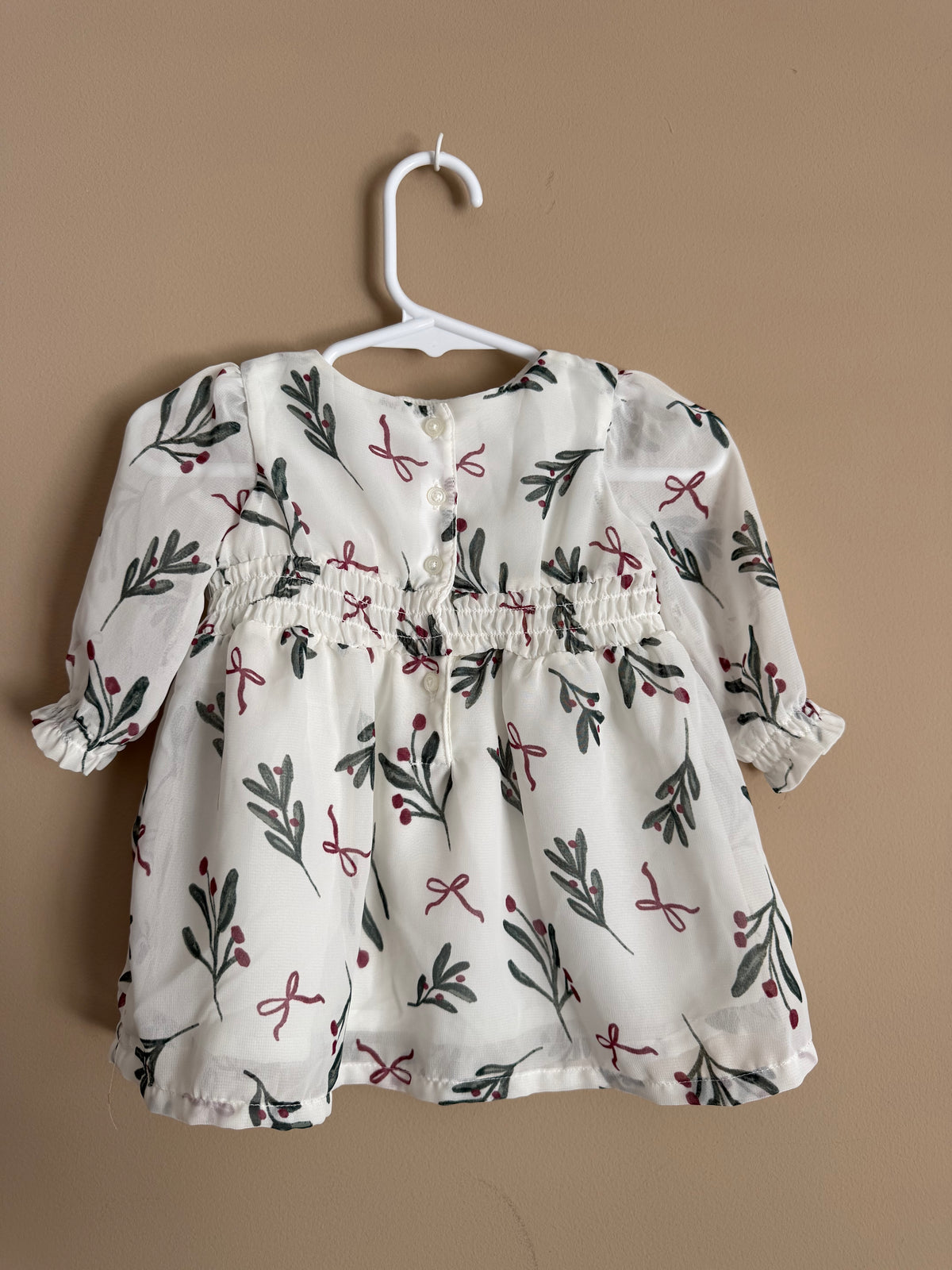 0-3M Christmas Dress