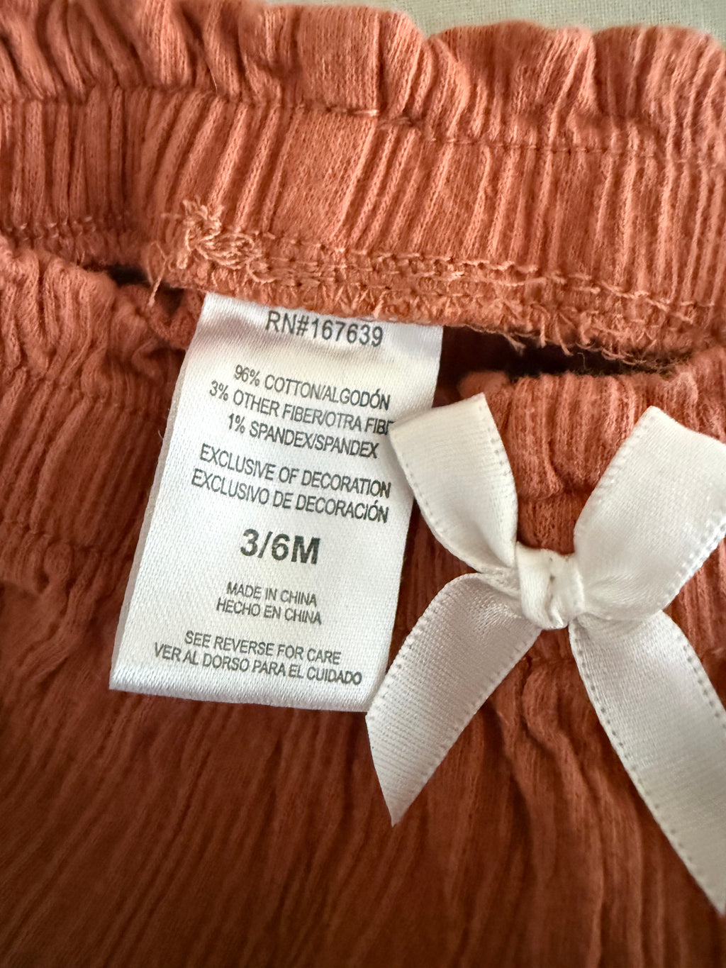 3-6M Shorts