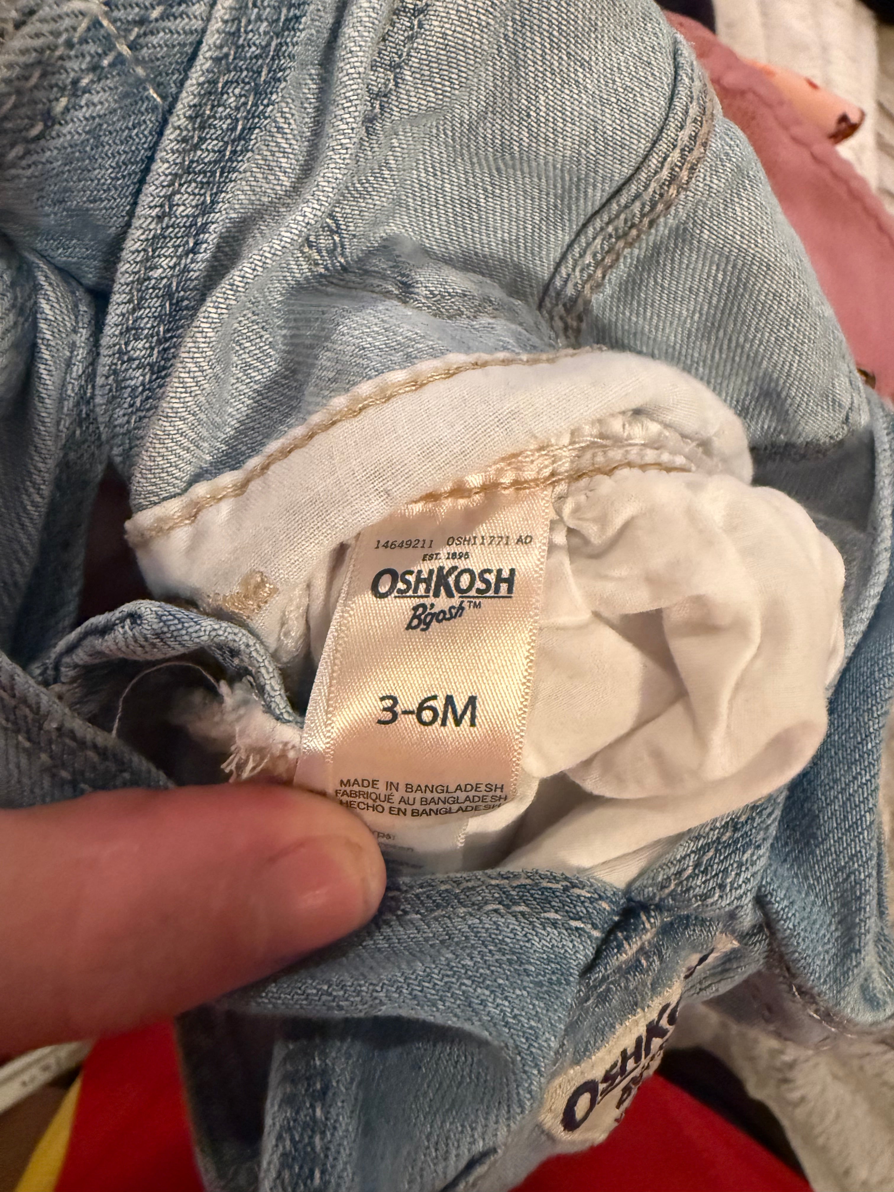3-6M Jean Overalls