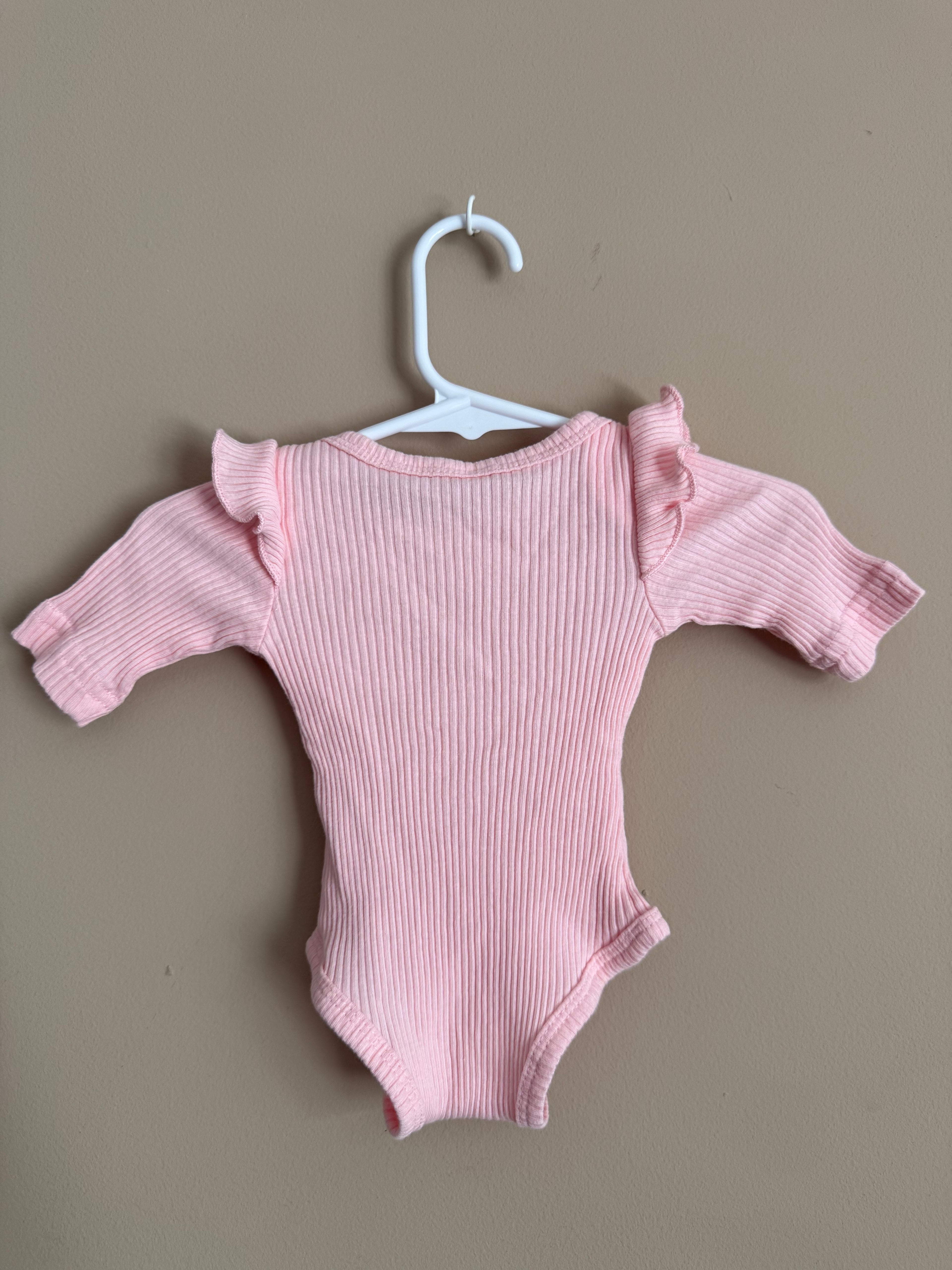 Pink Preemie Onesie