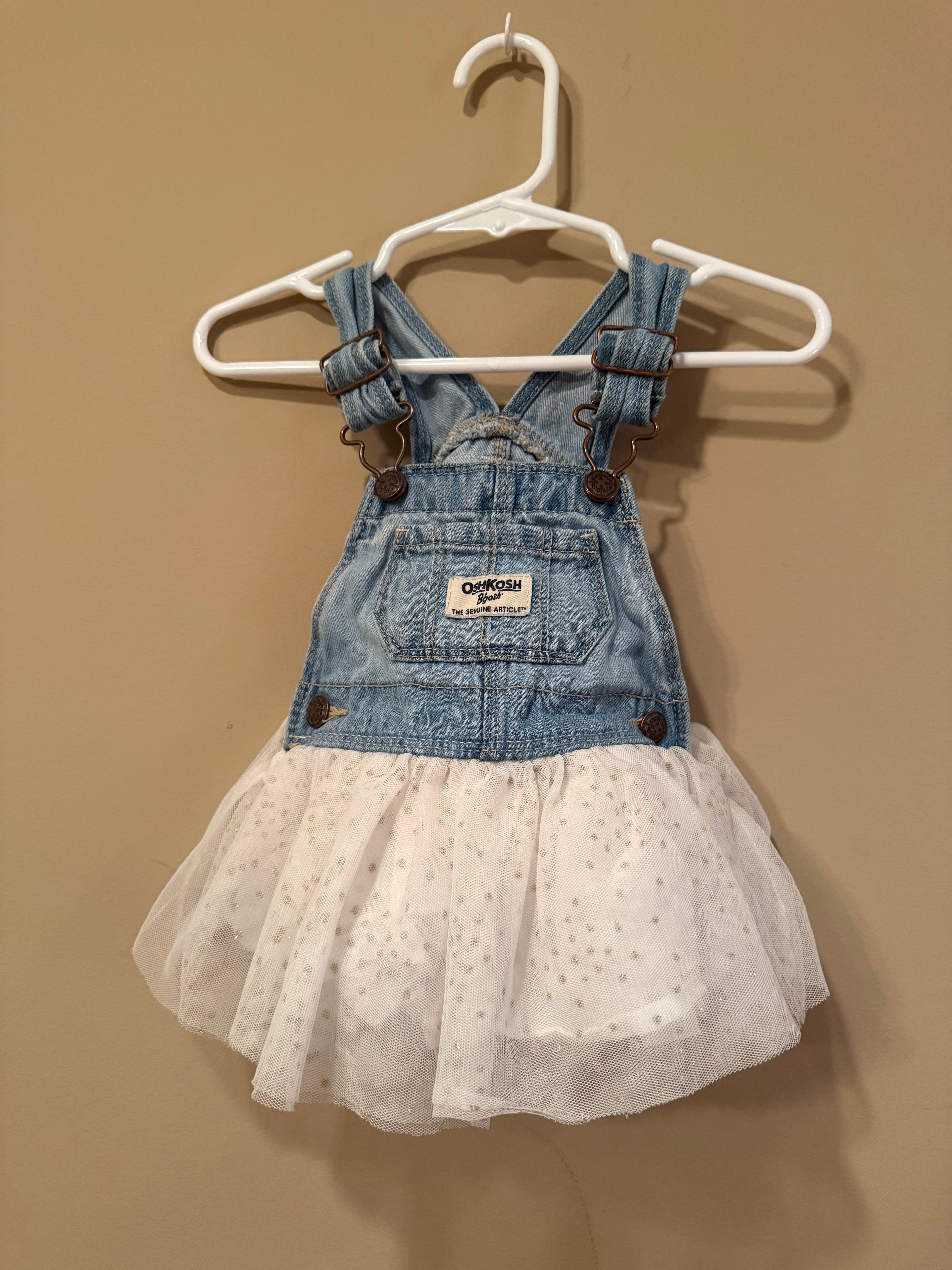 3-6M Jean Overalls