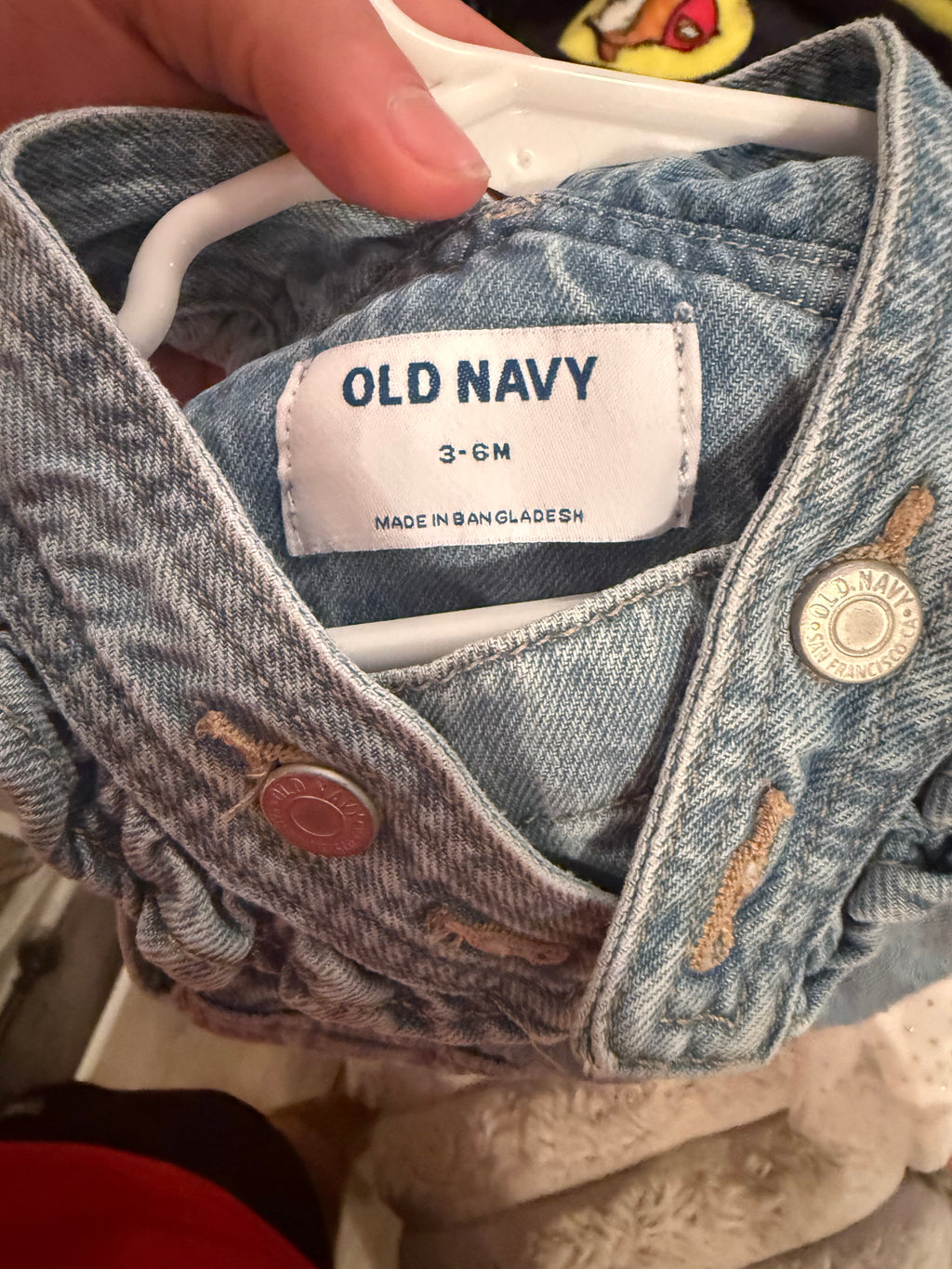 3-6M Jean Overalls