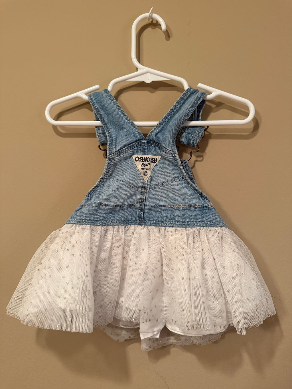 3-6M Jean Overalls