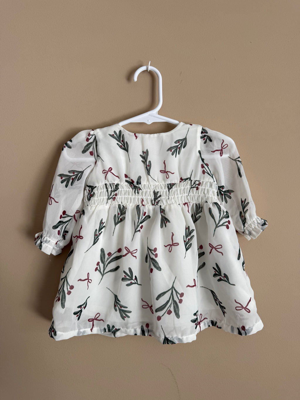 0-3M Christmas Dress