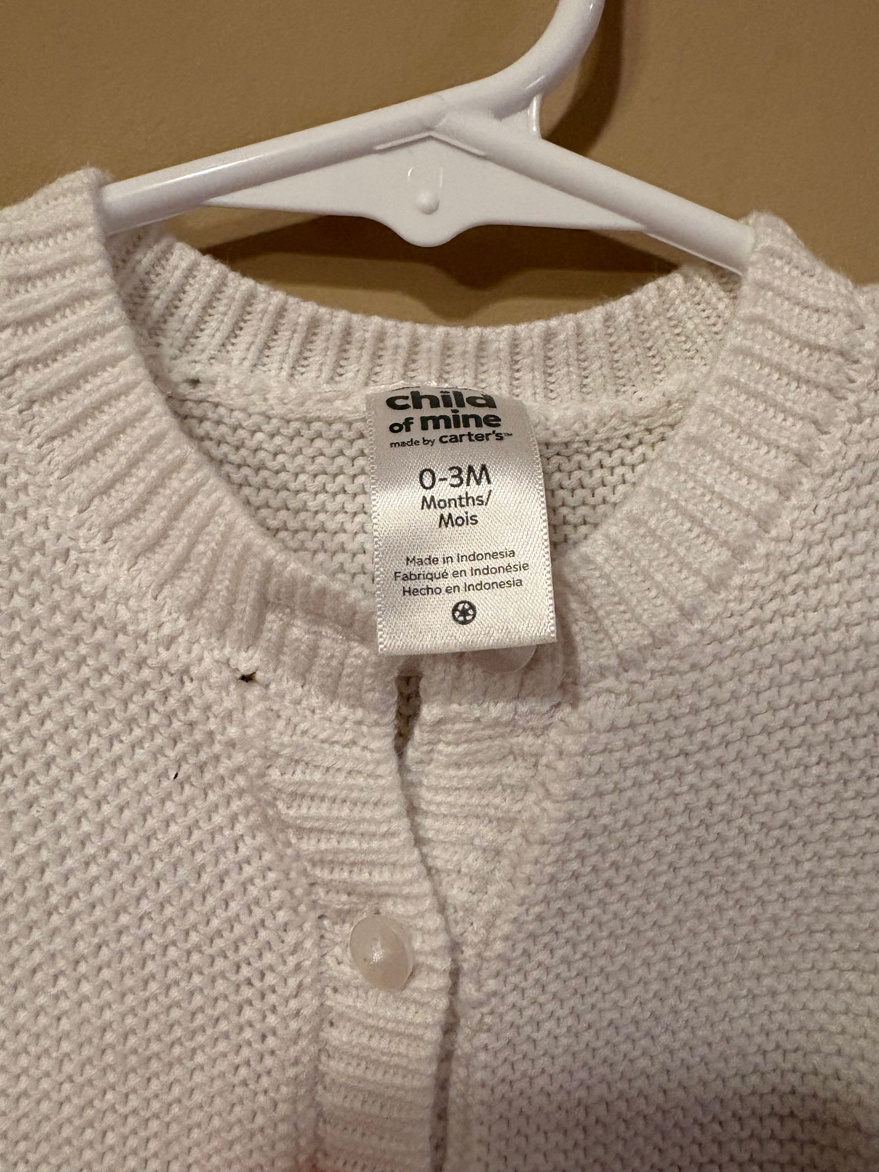 0-3M Sweater